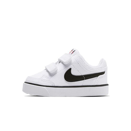 【攀登】Nike Capri 3 透气魔术贴舒适 低帮 板鞋 白色 婴幼童