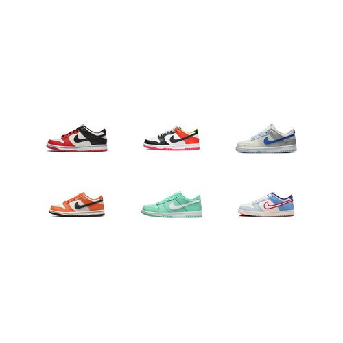 【攀登】Nike Dunk 合成革 舒适日常复古球鞋 耐磨低帮 儿童板鞋