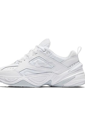 Nike 老爹鞋 白色 厚底 圆头 四季通用 系带 女 防滑 低帮