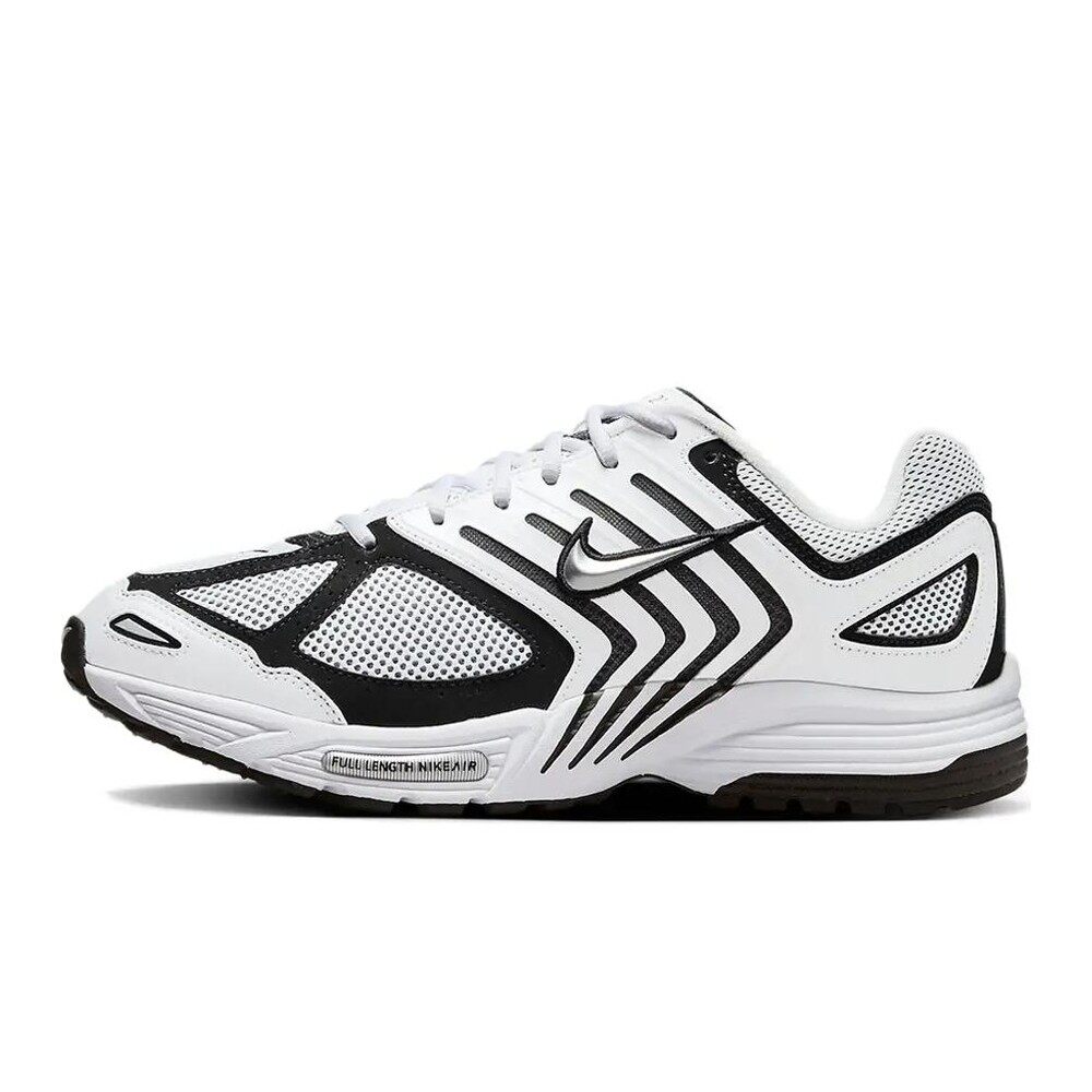 Nike 跑步鞋 休闲 圆头 平跟 男女通用 低帮 系带 四季通用 黑色