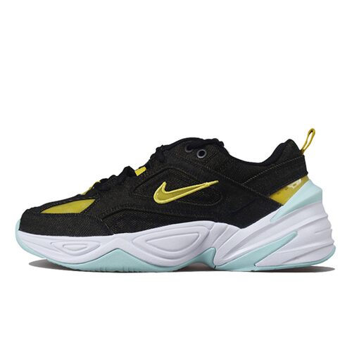 【攀登】 Nike 老爹鞋 黑色 低帮 女 牛仔布 平跟 减震防滑