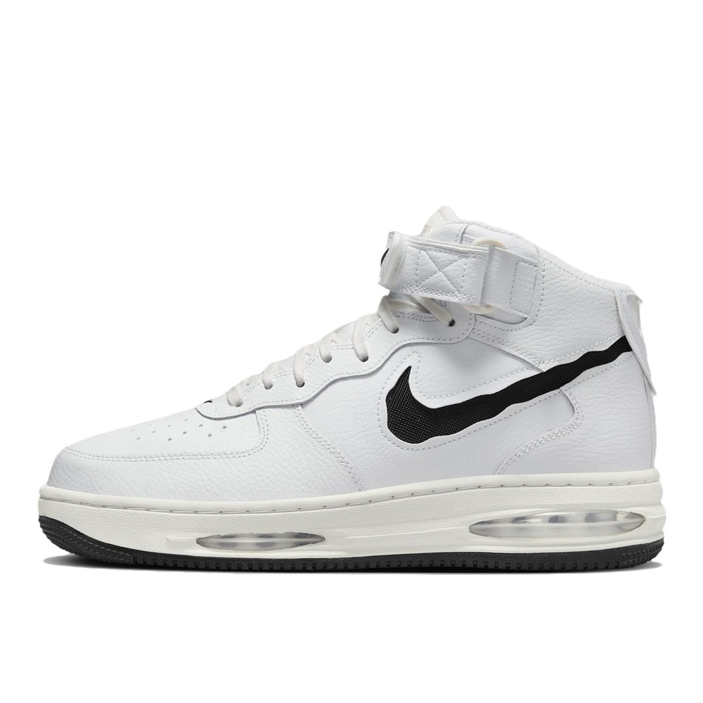 【攀登】 Nike 板鞋 系带 男 中帮 圆头 平跟 防滑 皮革 白色