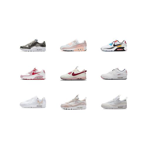 【攀登】Nike Air Max 90 潮流复古 低帮 百搭休闲跑步鞋 女款