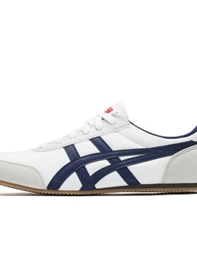 【攀登】 Onitsuka Tiger 生活休闲鞋 减震防滑耐磨 低帮 白色