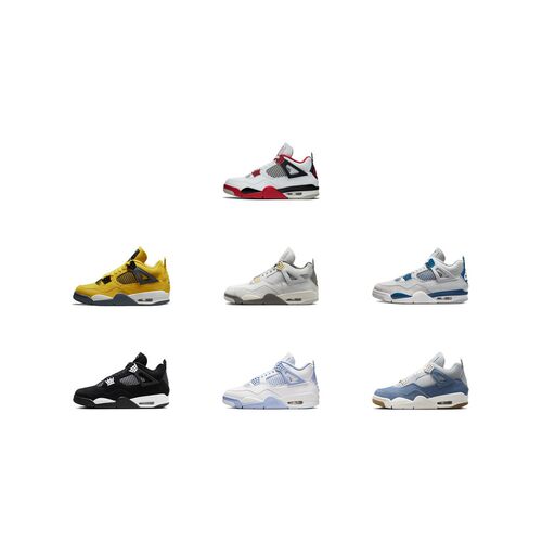 【攀登】JordanAirJordan4中帮低帮复古篮球鞋时尚潮流编制