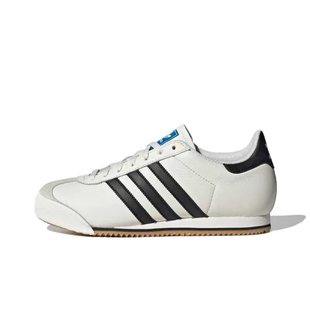 adidas originals KICK 舒适 耐磨透气 低帮 板鞋 男款 米黑