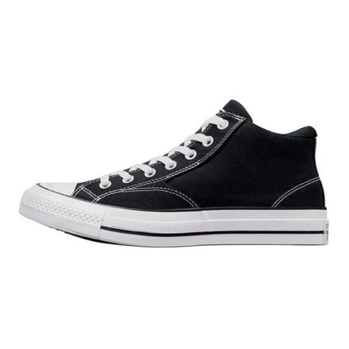 Converse 帆布鞋 男女通用 四季通用 圆头 平跟 中帮 黑色