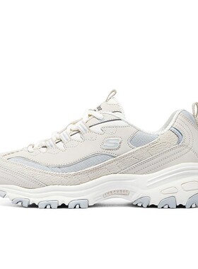 【攀登】 Skechers/斯凯奇 老爹鞋 白色 四季通用 系带 低帮 平跟