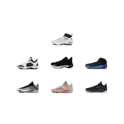 【攀登】JordanAirJordan38\37\36圆头系带防滑中帮低帮篮球鞋