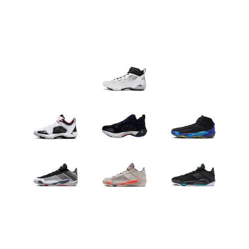 【攀登】JordanAirJordan38\37\36圆头系带防滑中帮低帮篮球鞋