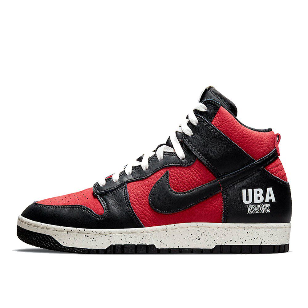 【攀登】 Nike 板鞋 高帮 男女通用 黑色 红色