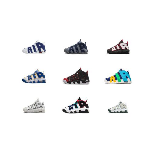 【攀登】NikeAirMoreUptempo大air皮革舒适运动减震高帮