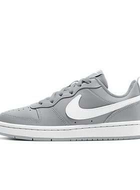 【攀登】 Nike 儿童板鞋 四季通用 灰色 低帮
