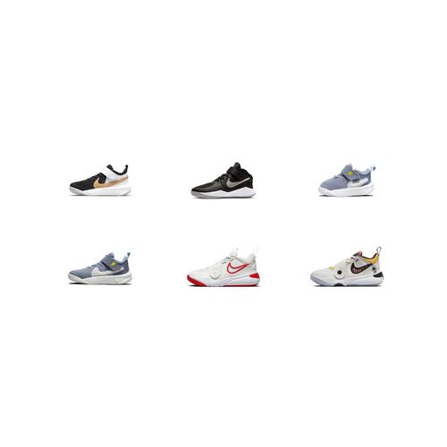 【攀登】Nike Team Hustle D 日常运动 低帮篮球鞋 婴童中小童