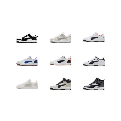 【攀登】PUMA彪马Rebound织物人造革时尚简约低帮高帮板鞋