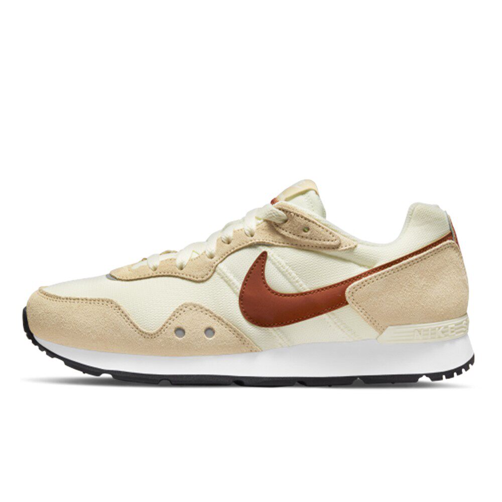 【攀登】 Nike 跑步鞋 低帮 系带 圆头 减震防滑耐磨包裹性 米色