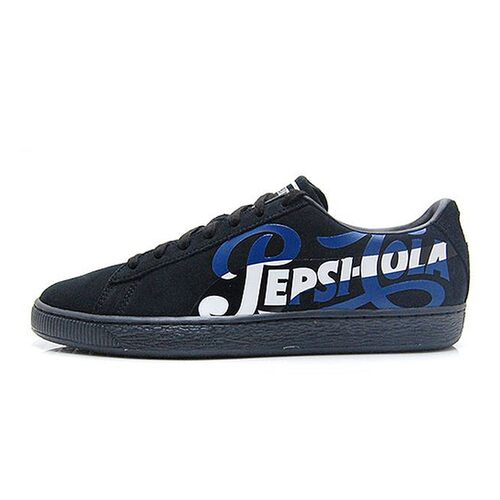 【攀登】 PUMA 板鞋 蓝色 低帮 系带 轻便包裹性防滑 圆头