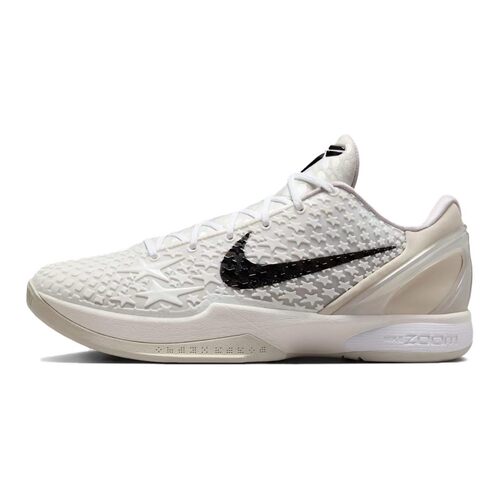 【攀登】 Nike 篮球鞋 抓地 白色 圆头 低帮 帆布 男 平跟