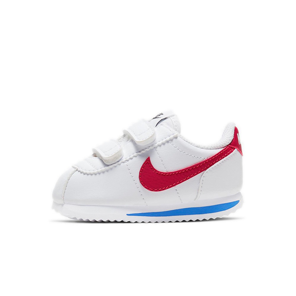 【攀登】Nikesl合成革简约舒适防滑耐磨低帮学步鞋白色婴幼童