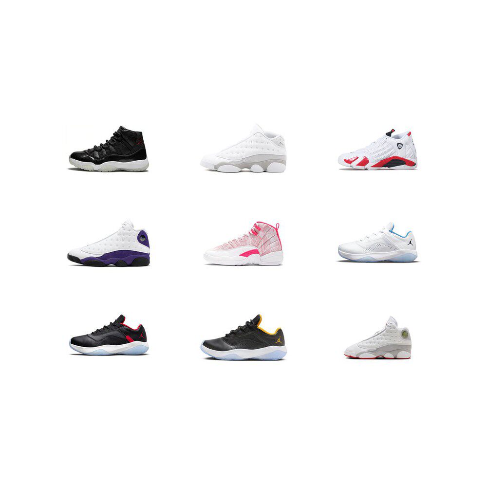 【攀登】JordanAirJordan14\13\12\11合成革网布百搭潮搭