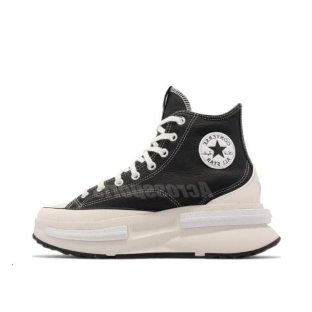 【攀登】 Converse 帆布鞋 圆头 四季通用 男女通用 厚底 高帮
