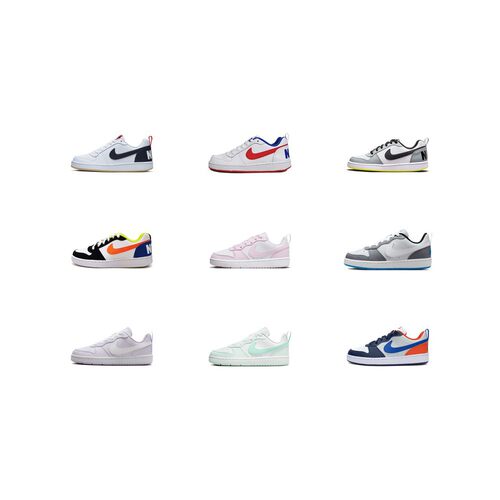 【攀登】NikeCourtBoroughLow舒适百搭复古休闲低帮儿童板鞋
