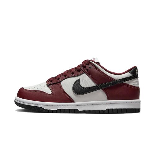 【攀登】 Nike 儿童板鞋 四季通用 红色 低帮 平跟 防滑减震 皮革