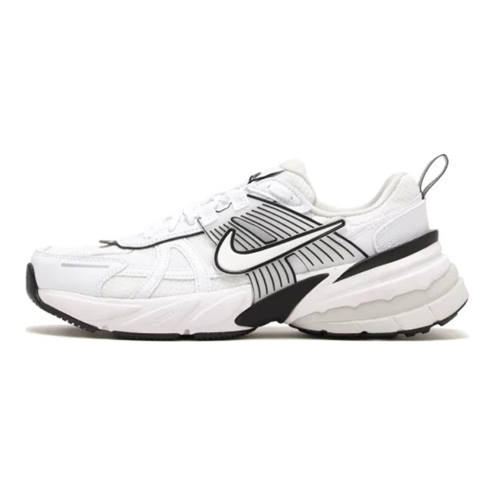 【攀登】 Nike 跑步鞋 防滑耐磨 白色 厚底 系带 休闲 圆头 女