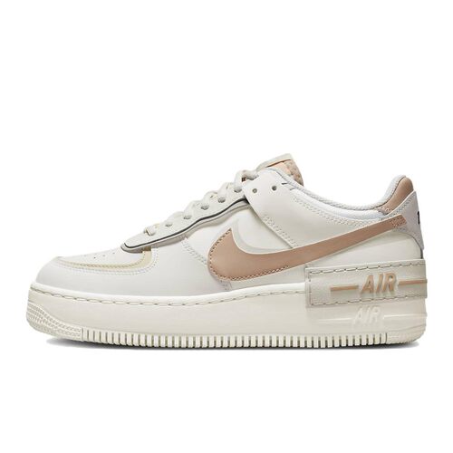 【攀登】 Nike 板鞋 平跟 女 低帮 白色 系带 圆头 皮革 防滑耐磨