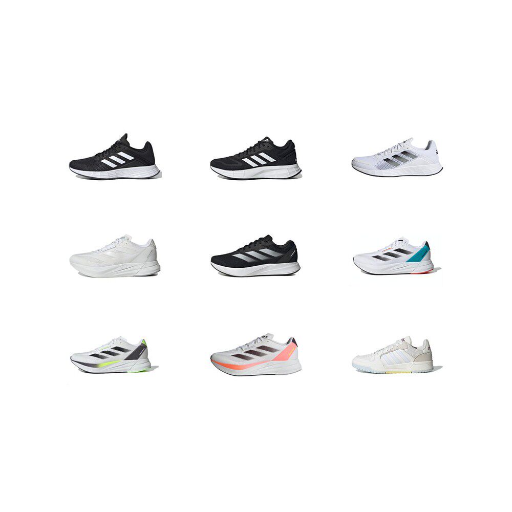 【攀登】adidasDuramoSpeed\SL\RC圆头舒适网布减震低帮