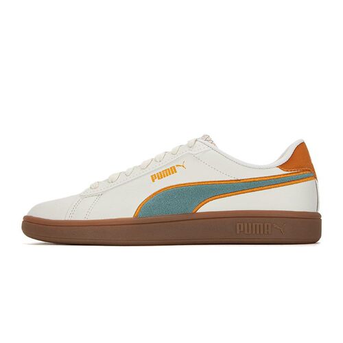 【攀登】 PUMA 板鞋 低帮 绒面革 系带 白色 男女通用 四季通用