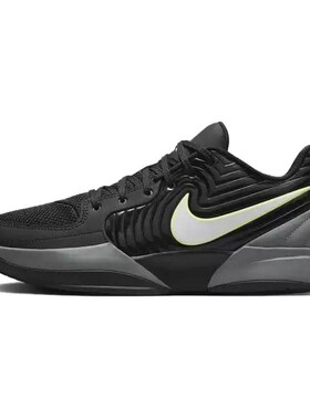 【攀登】 Nike 篮球鞋 圆头 系带 防滑耐磨 低帮 黑色 平跟