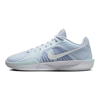 Nike 篮球鞋 女 实战 四季通用 低帮 防滑 系带 圆头 厚底 灰色