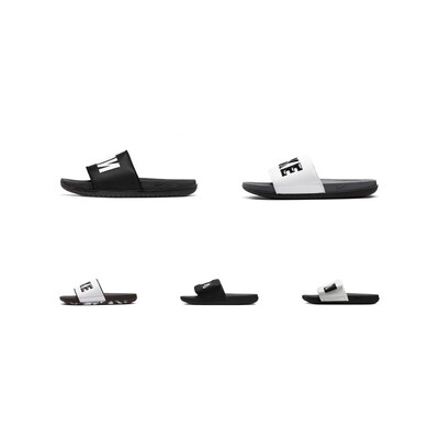 【攀登】Nike Offcourt 休闲百搭舒适防滑运动拖鞋 男款 黑/白