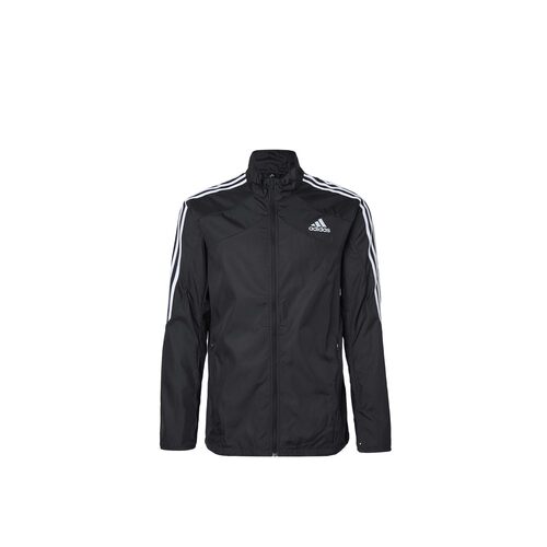 【攀登】 adidas 夹克 聚酯纤维100% 条纹 其他 立领 拉链 长袖