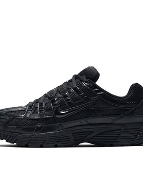 【攀登】 Nike 跑步鞋 系带 减震透气 黑色 四季通用 PU 圆头