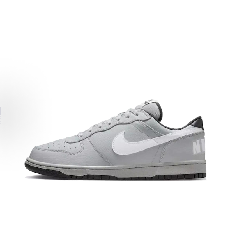 Nike Big 舒适 低帮 板鞋 男款 灰色