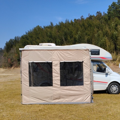 房车专用车边帐侧面帐篷遮阳棚天幕拓展围布围挡B型C型房车侧边帐
