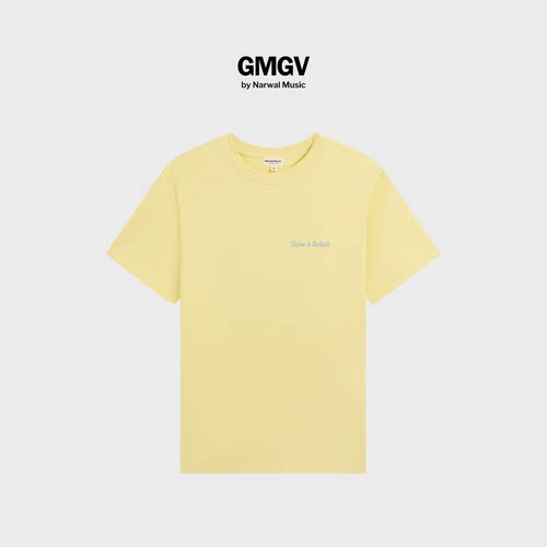 GMGV放轻松乐队纯棉短袖T恤