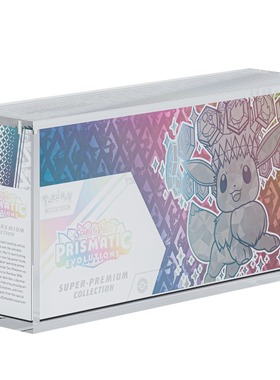 KD 宝可梦亚克力Prismatic Evolutions SPC磁吸保护盒 原盒收纳盒