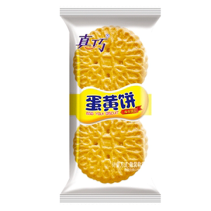 真巧蛋黄饼散装500g蛋香浓郁酥脆好吃休闲零食