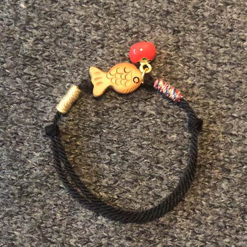 于适粉圈同款简约手链手绳