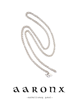 原创设计风纯银短款锁骨链