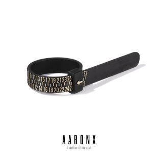 AARONX戒指港码测量环测量尺戒指圈口大小号码尺寸测量圈工具神器