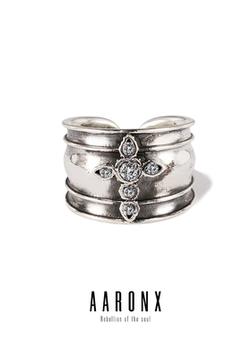 十字架设计师AaronX925纯银原创