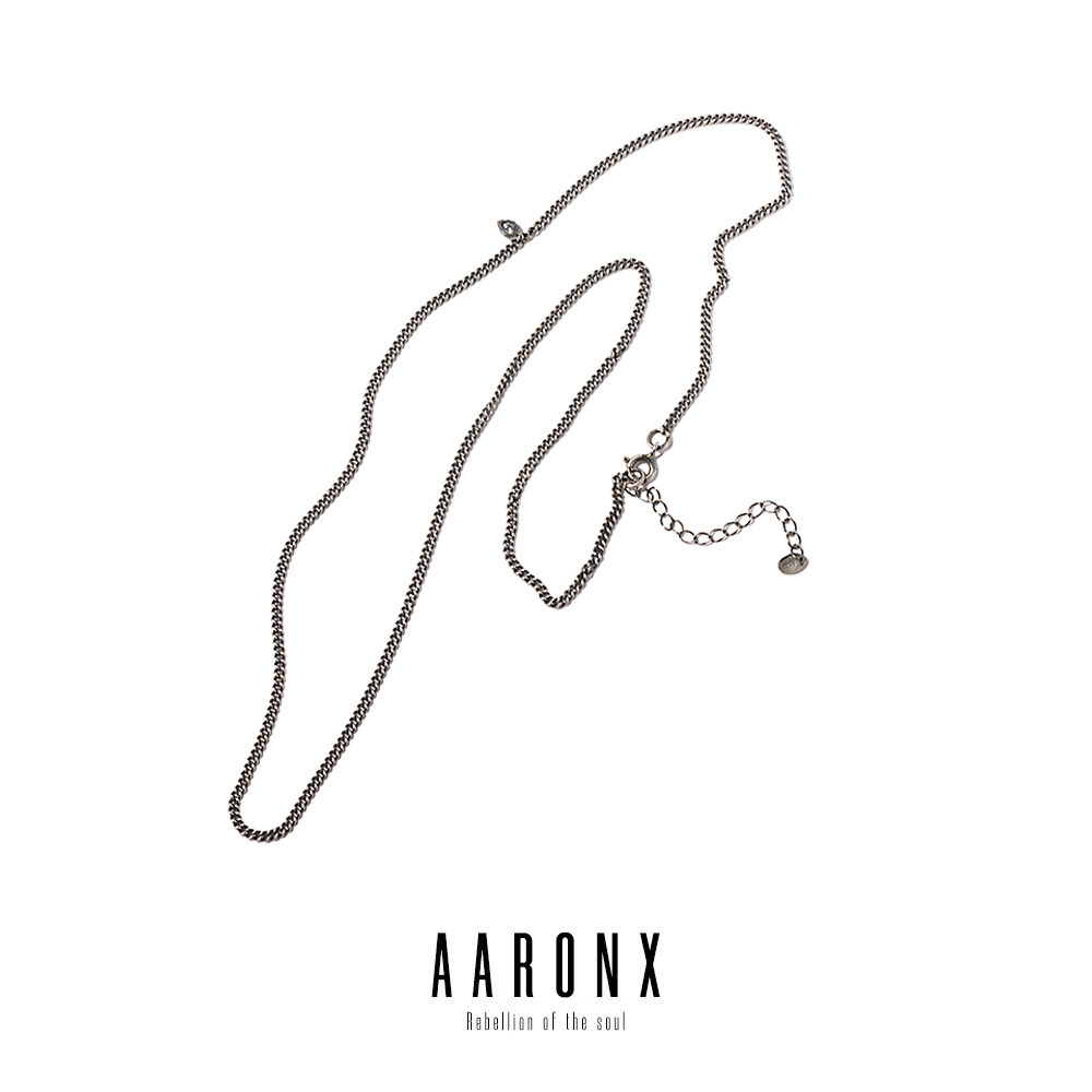 戴卫衣项链AaronX925银女