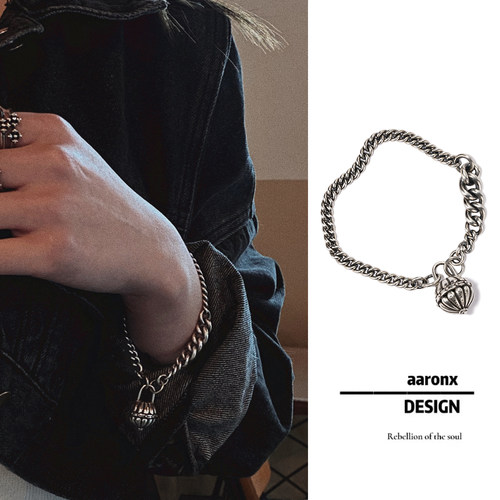 小众原创设计风情侣纯银手链