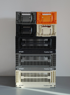 HTAP可折叠收纳篮 桌面收纳盒 零食收纳篮