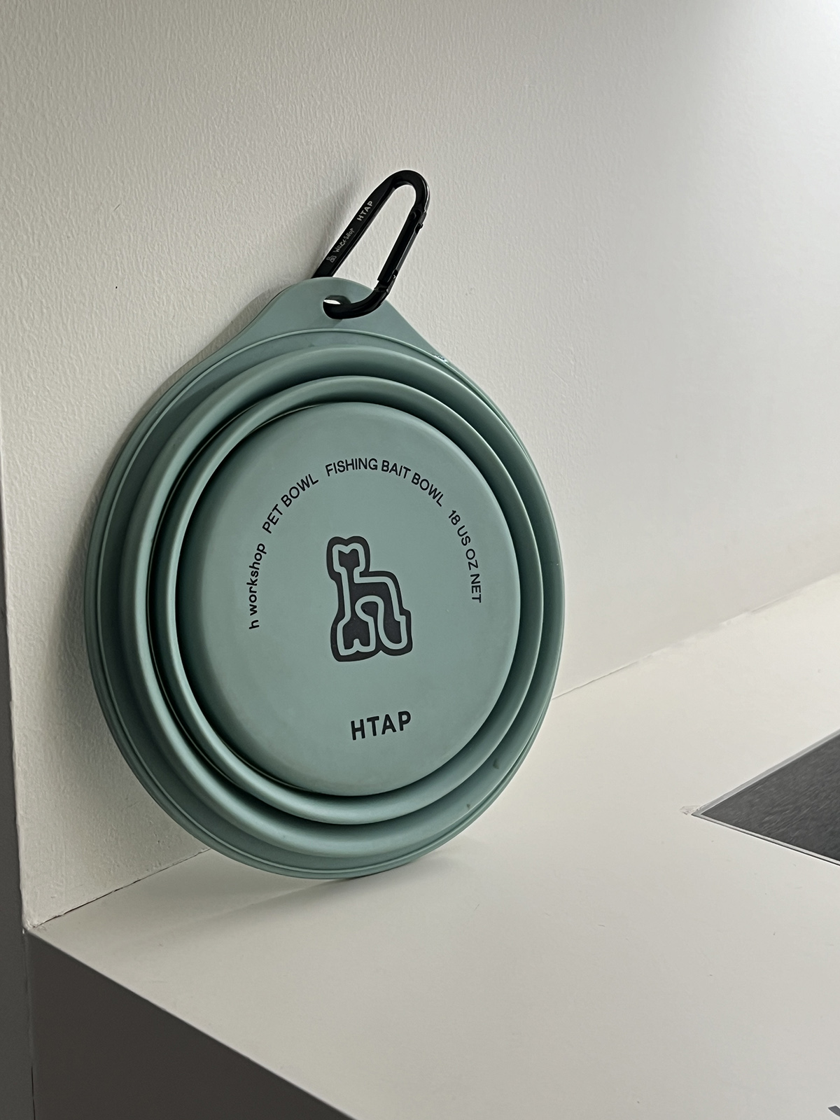 HTAP折叠碗宠物猫狗鱼饵搅拌