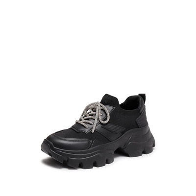 同款2026春新款星河蝴蝶老爹鞋厚底运动休闲鞋透气女单鞋ECE65AM6